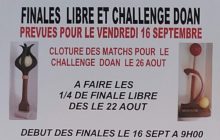Finales libre et doan